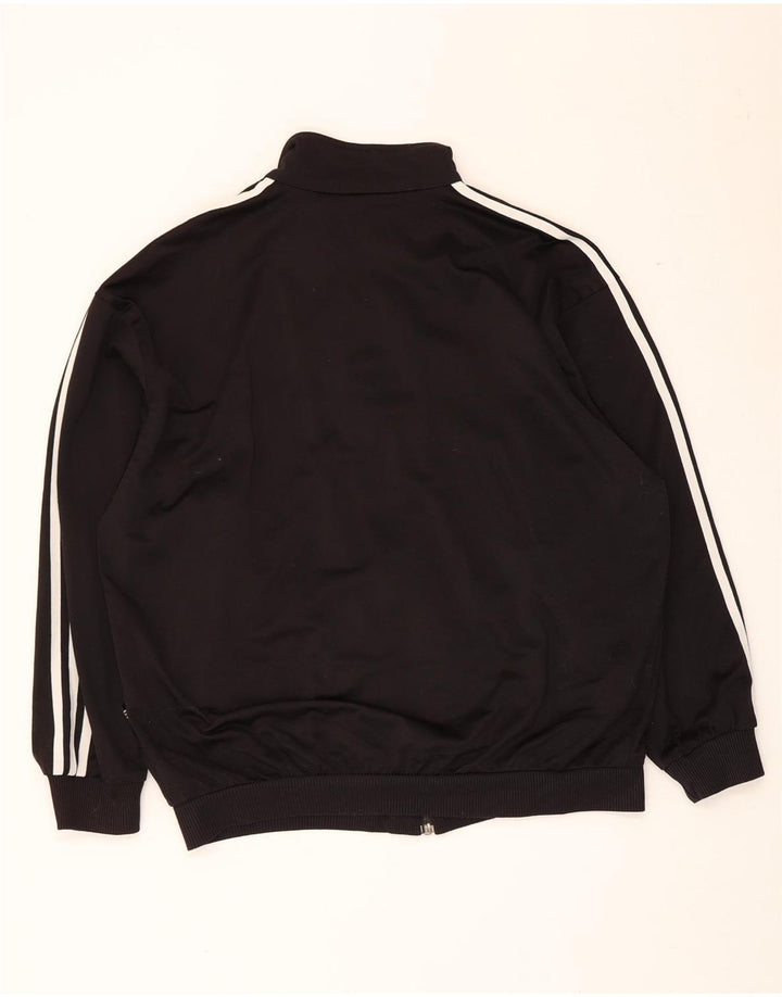 Adidas muška gornja jakna za trenirku UK 40/42 srednje crni poliester