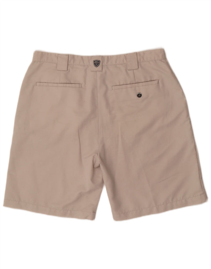 NIKE Mens Golf Chino Shorts W36 Large Beige Polyester