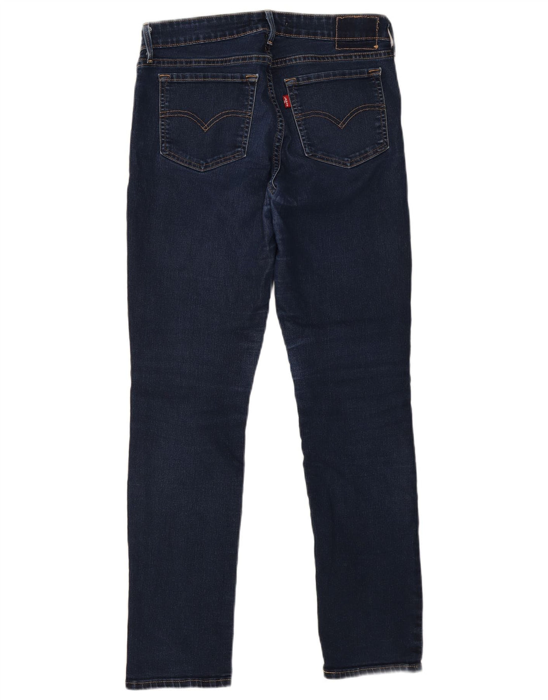 LEVI'S Ženske 712 uske traperice W29 L30 tamnoplavi pamuk