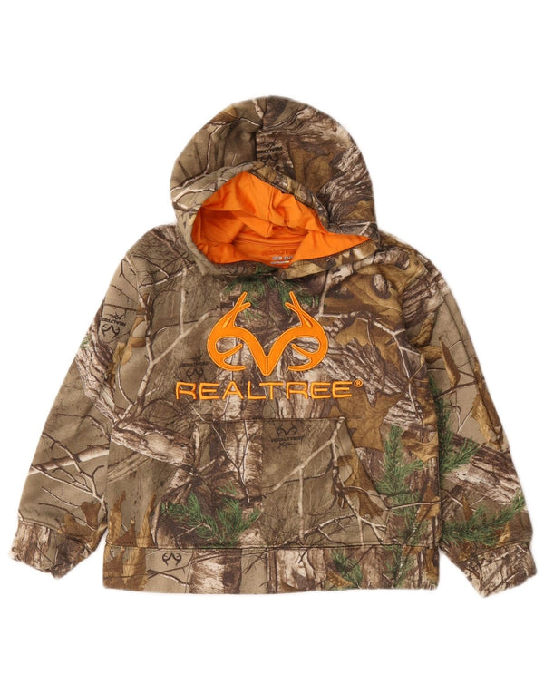 Realtree Boys grafička majica s kapuljačom 6-7 godina, mala kaki kamuflažna