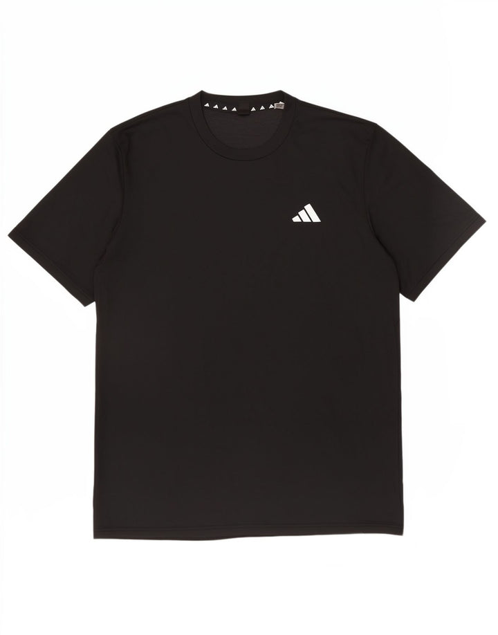 Adidas muška majica kratkih rukava Srednji crni poliester Sport