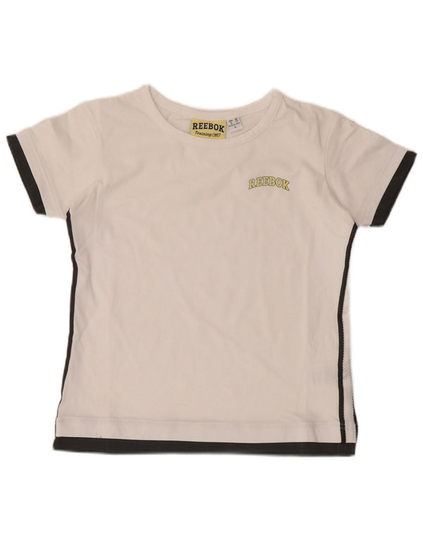 Reebok Boys Training T-Shirt Top 13-14 Years XL bijeli pamuk u boji