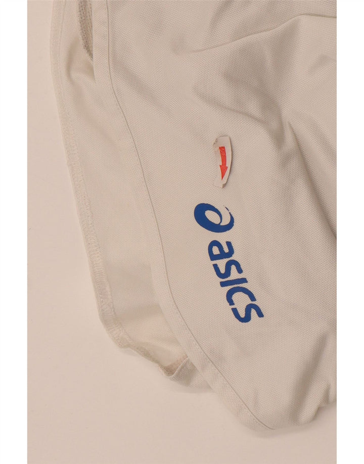 Asics ženske sportske kratke hlače UK 18 XL sivobijeli poliester