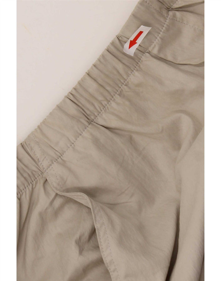 Zara ženske Joggers Cargo hlače XS W24 L29 sivi poliester