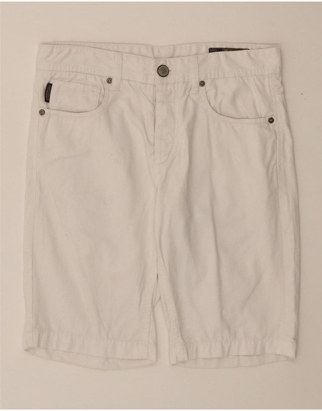 JACK & JONES Muške traper kratke hlače W30 Srednje bijeli pamuk
