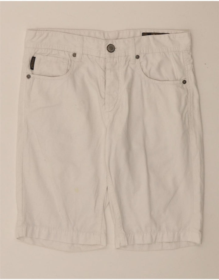 JACK & JONES Muške traper kratke hlače W30 Srednje bijeli pamuk