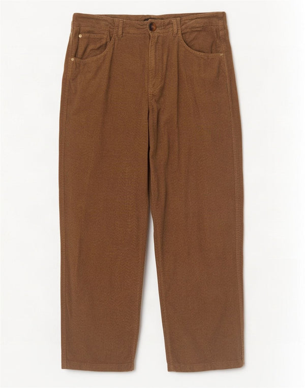 Ženske hlače od samta Massimo Dutti EU 42 Large W32 L28 Bež