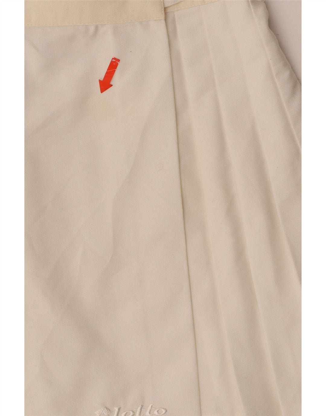 LOTTO Womens Tennis Skirt Small W24  White Polyester Vintage Lotto and Second-Hand Lotto from Messina Hembry 
