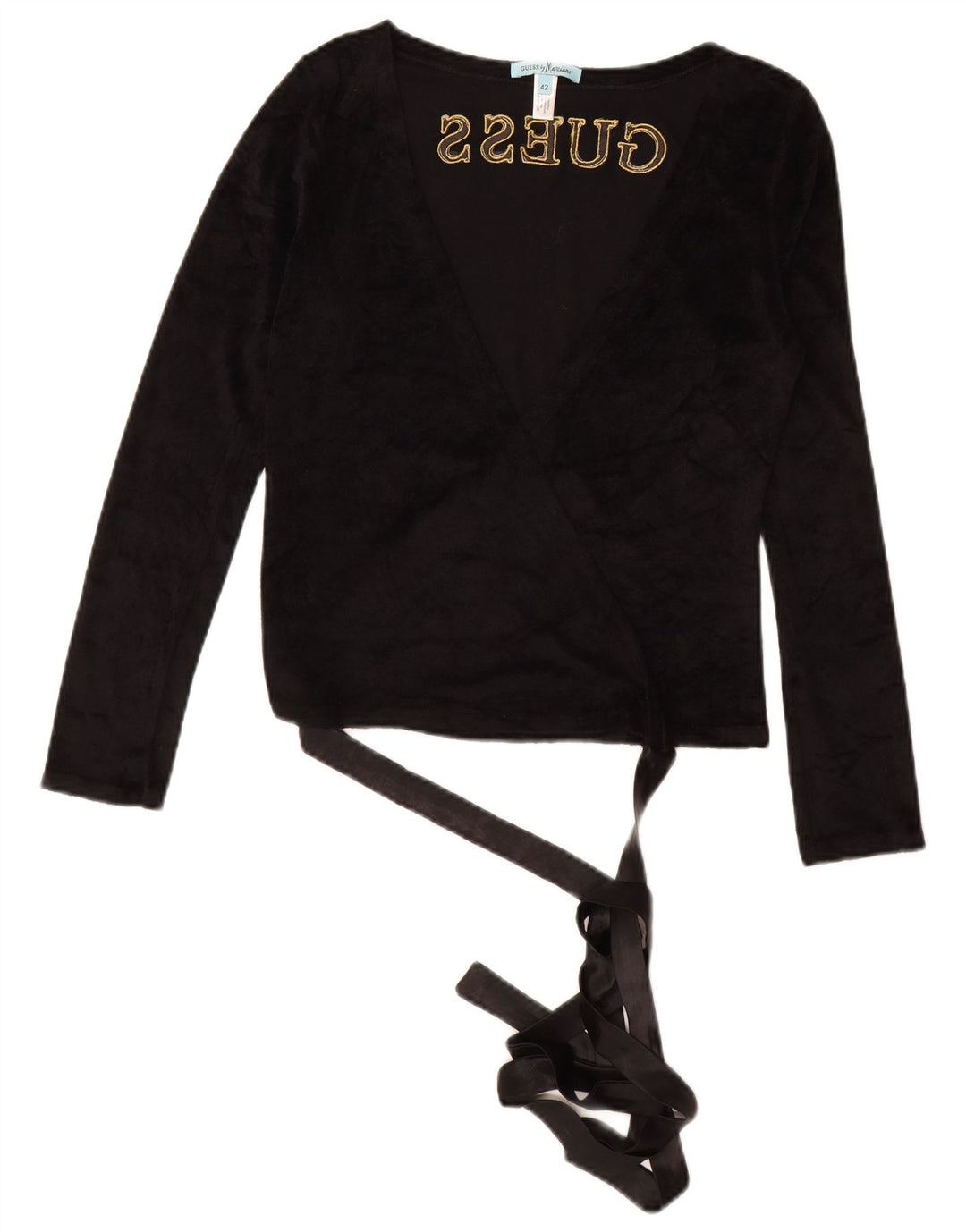 GUESS BY MARCIANO Ženski kardigan s grafičkim omotom IT 42 srednje crna