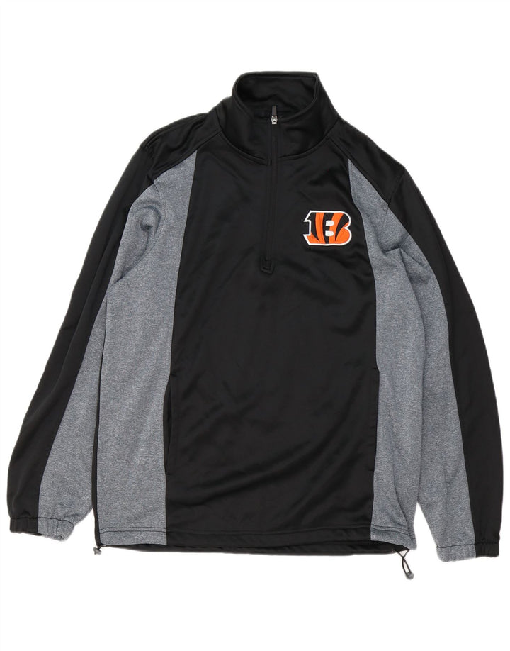 NFL muška majica s motivima Cincinnati Bengals srednje crna
