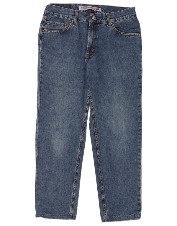 Carrera Mens 700 Regular Fit Straight Jeans IT 50 Large W34 L26 Blue Cotton