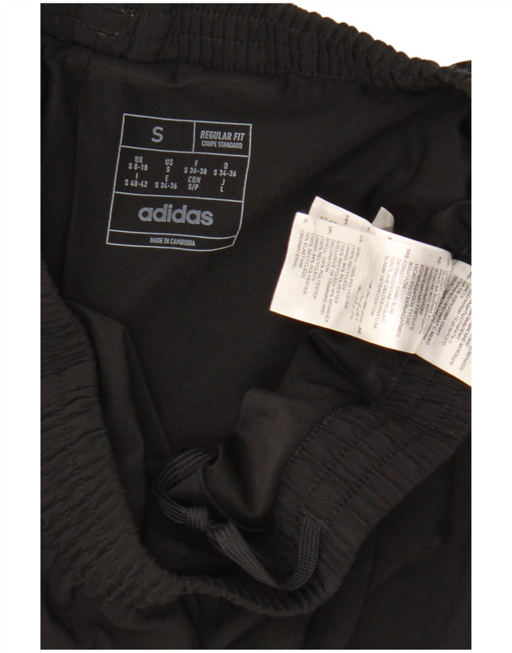 Adidas ženske sportske kratke hlače regularnog kroja UK 8/10 mali crni poliester
