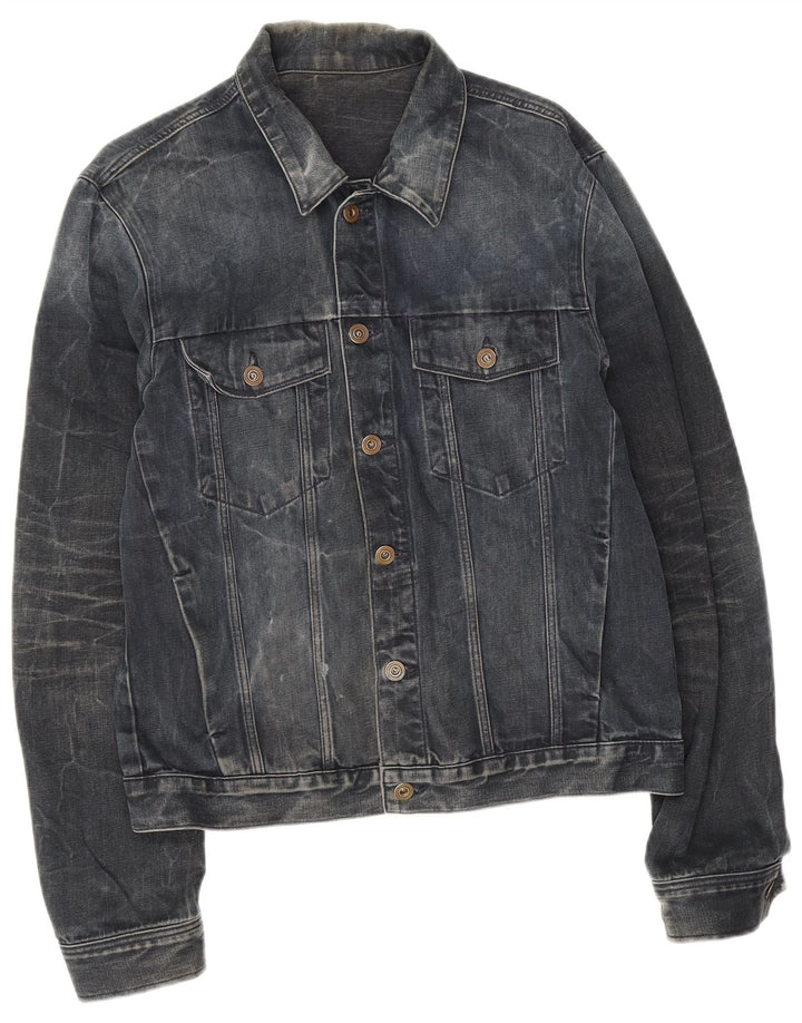 Calvin Klein Jeans muška traper jakna UK 38 srednje tamnoplave boje