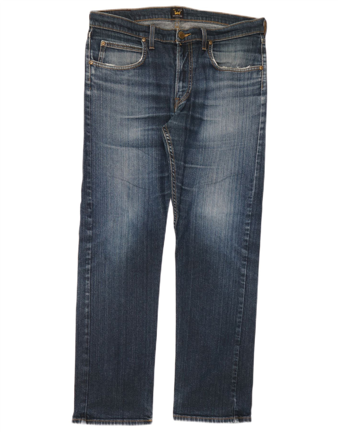 Lee Mens Blake Straight Jeans W33 L32 Plavi pamuk