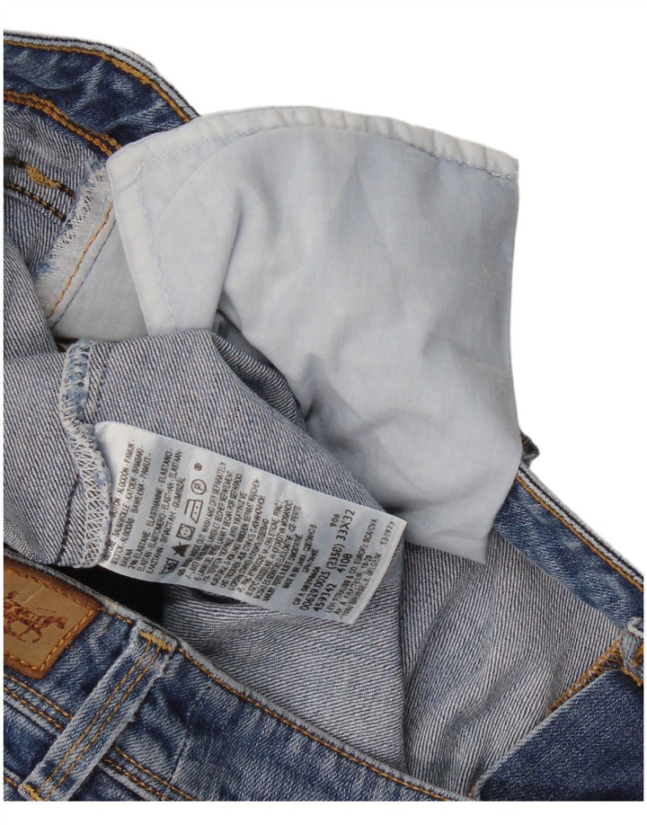 Levi's ženske 629 Bootcut traperice W33 L32 plavi pamuk