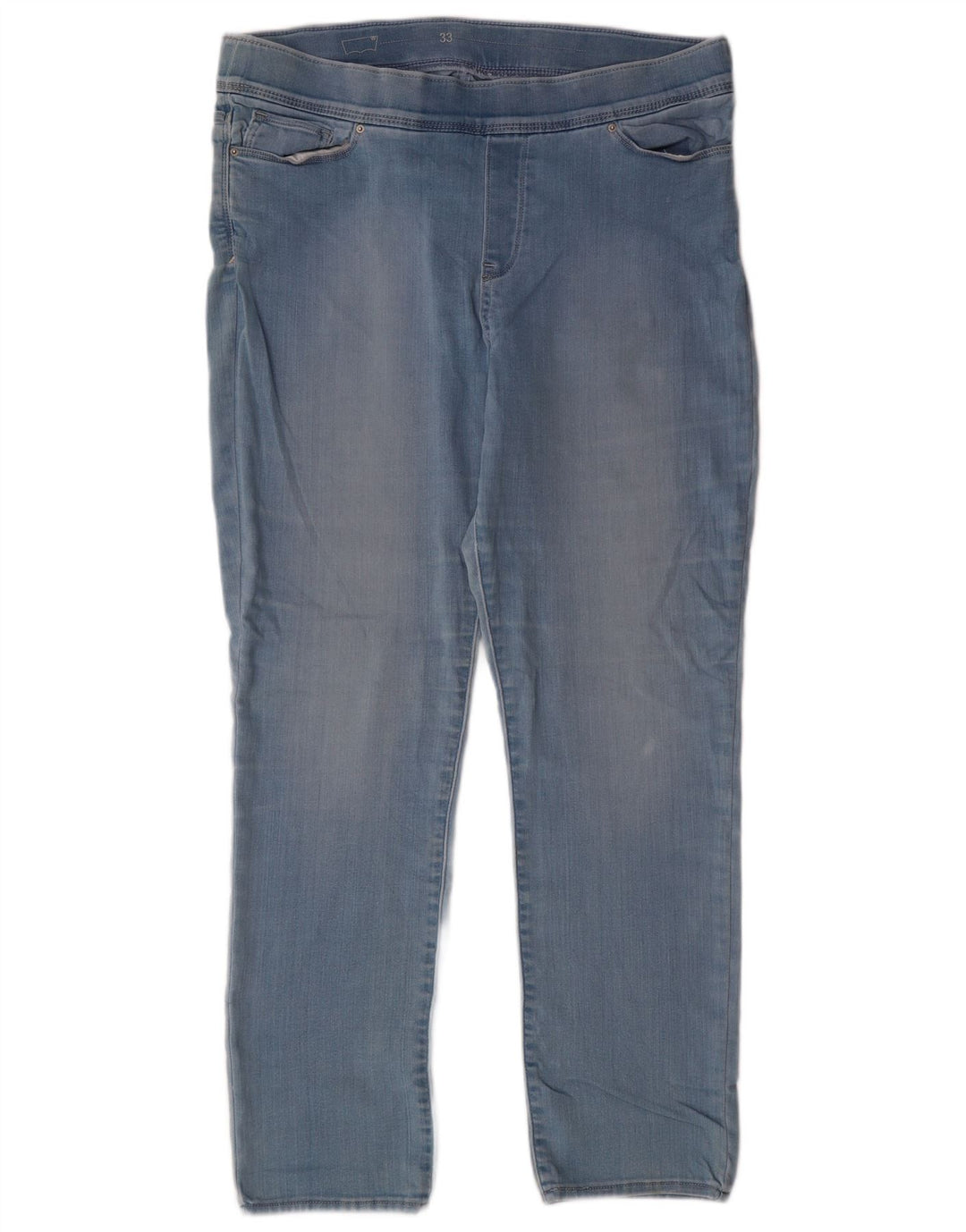 LEVI'S Ženske jegging traperice visokog struka US 16 2XL W33 L31 Plavi pamuk