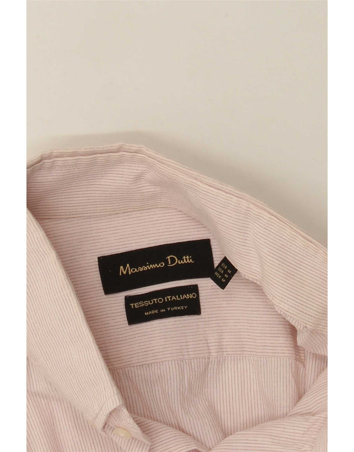 Massimo Dutti klasična muška košulja s ružičastim prugama
