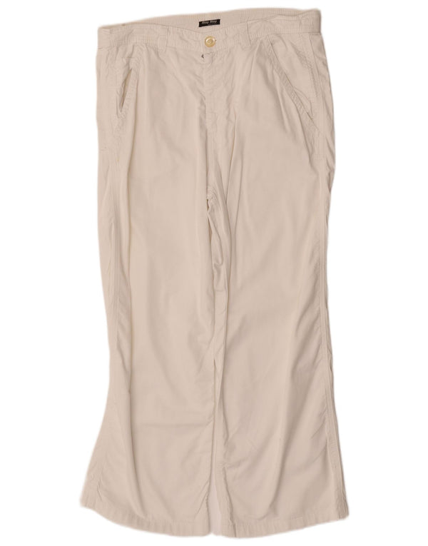 Miu Miu ženske chino hlače s visokim strukom IT 46 Large W32 L26 Bijele