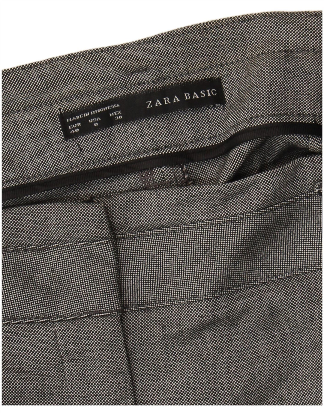 Zara muške uske chino hlače EU 40 srednje W30 L27 sivi poliamid