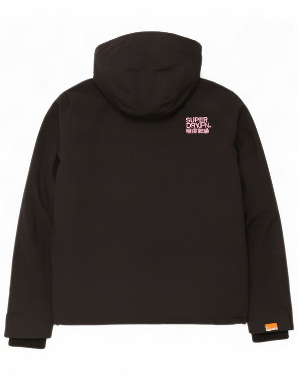 Superdry ženska vjetrovka s kapuljačom UK 16 velika crna