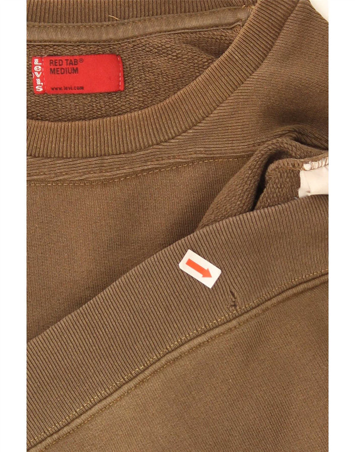 Levi's muška trenirka s grafičkim motivima srednjeg kroja, srednje smeđi pamuk