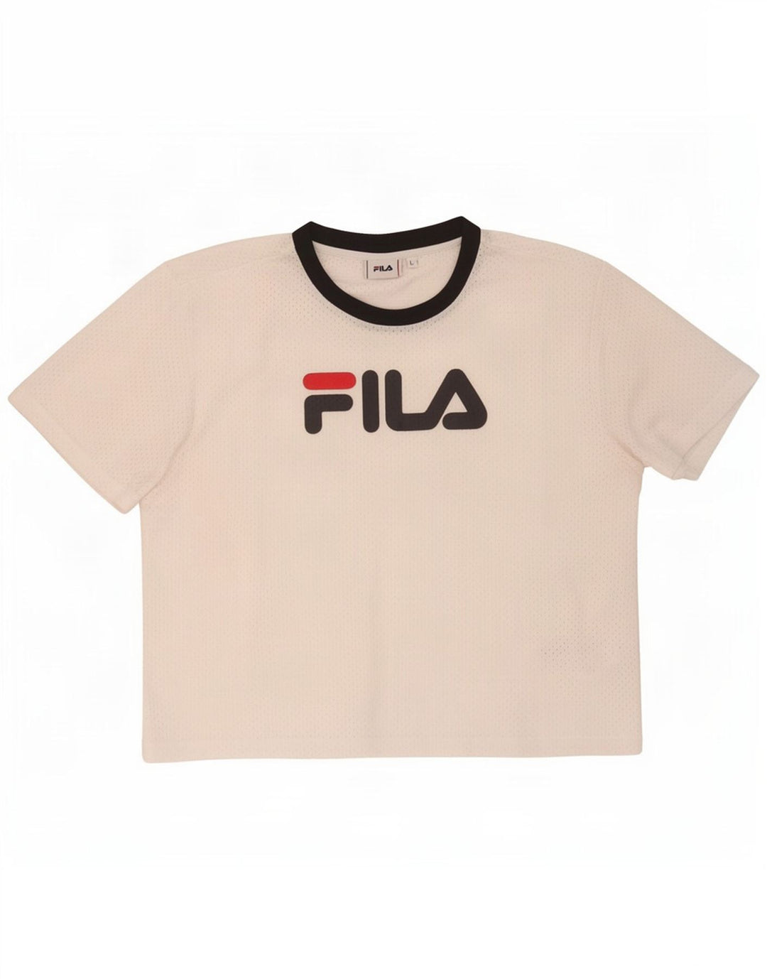 Fila Ženska majica s grafičkim motivima UK 16 Veliki bijeli poliester