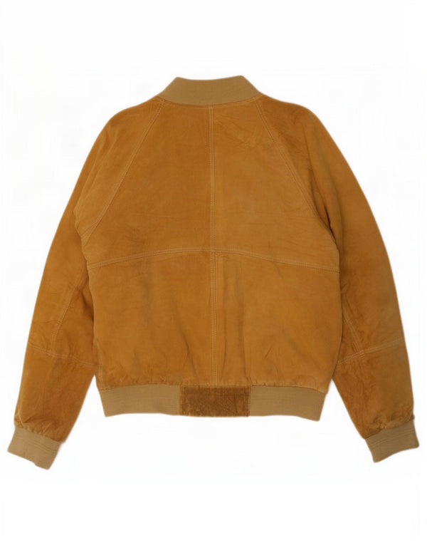 Vintage muška bomber jakna od brušene kože IT 50 Large Beige