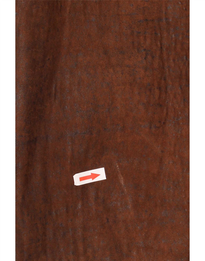 Vintage muški kožni kaput UK 40 Large Brown