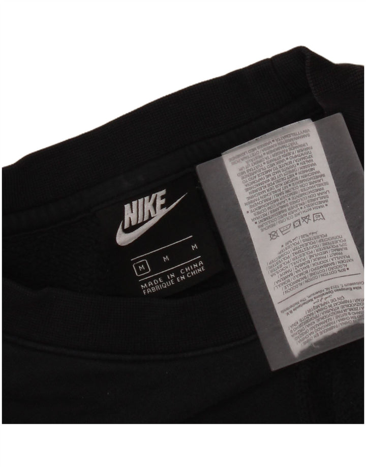 Nike muška majica srednje veličine, crni pamuk