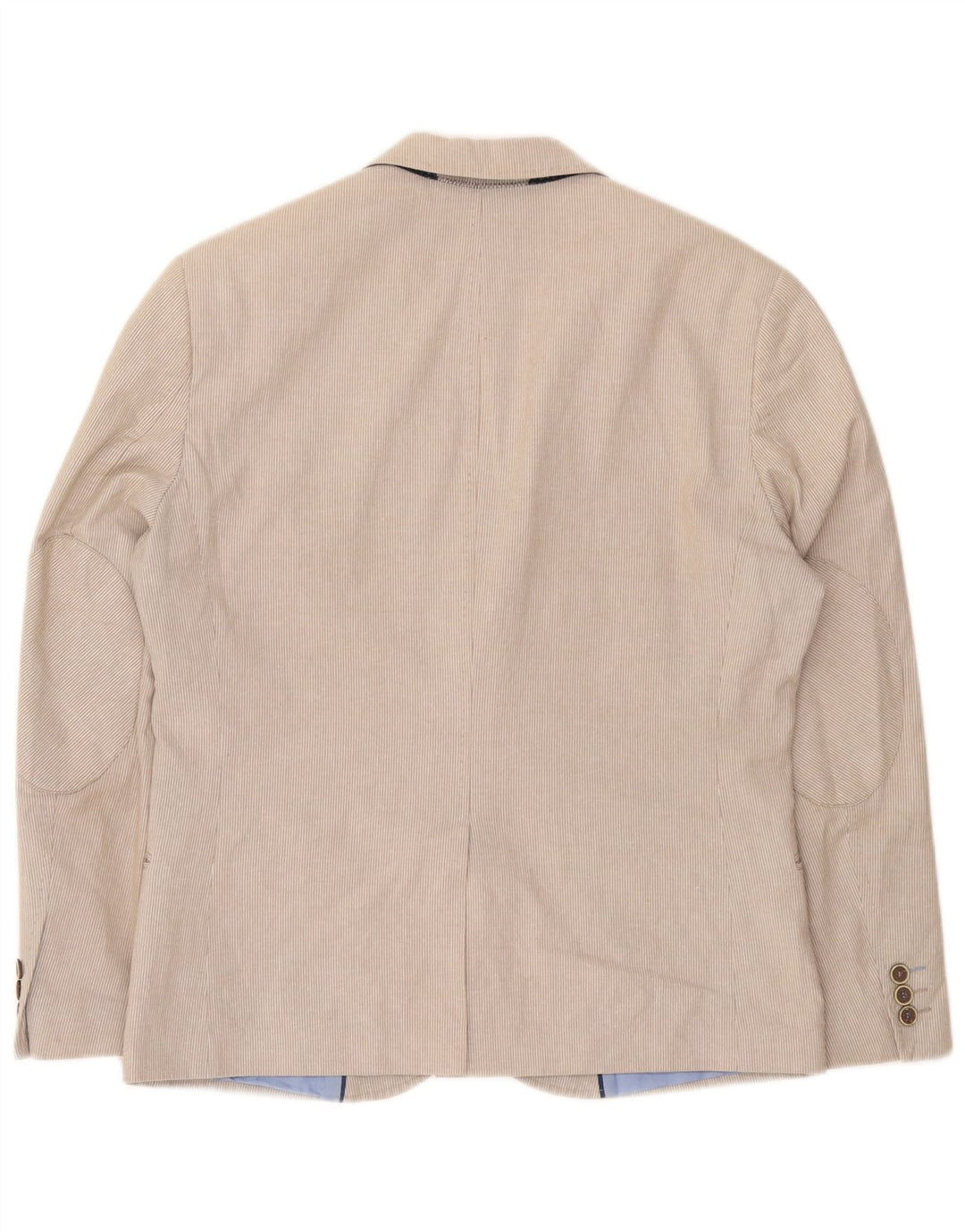 Marks & Spencer muška jakna sa 2 gumba EU 50 velike bež pruge