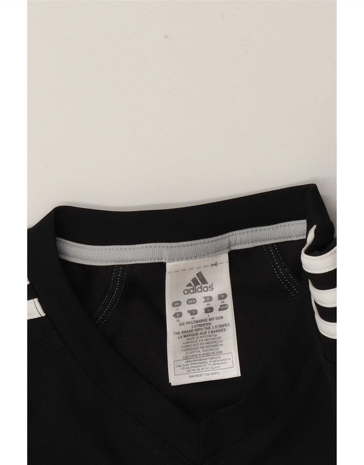 Adidasova ženska majica dugih rukava Response UK 12 Srednje crni poliester