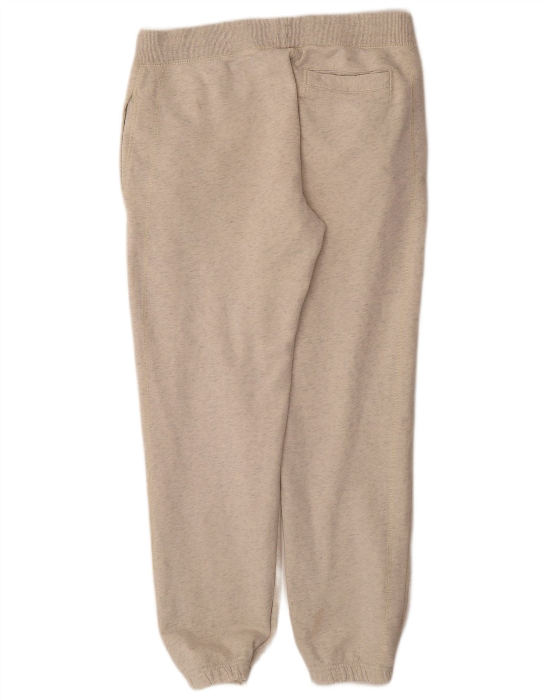 CONVERSE Mens Tracksuit Trousers Joggers Medium Grey Flecked Cotton