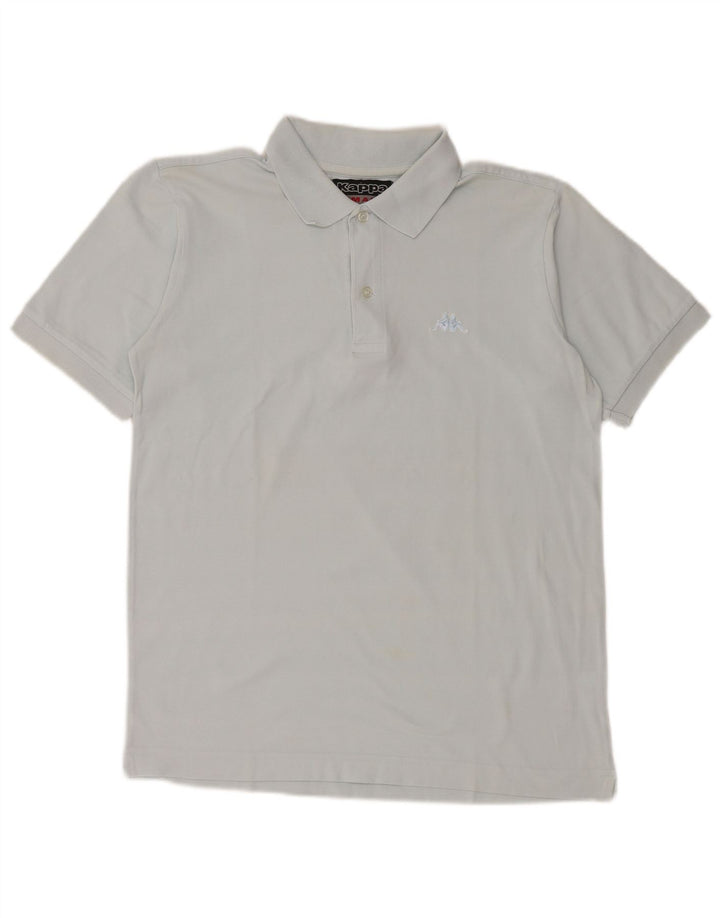 KAPPA Mens Polo Shirt Small Blue Cotton