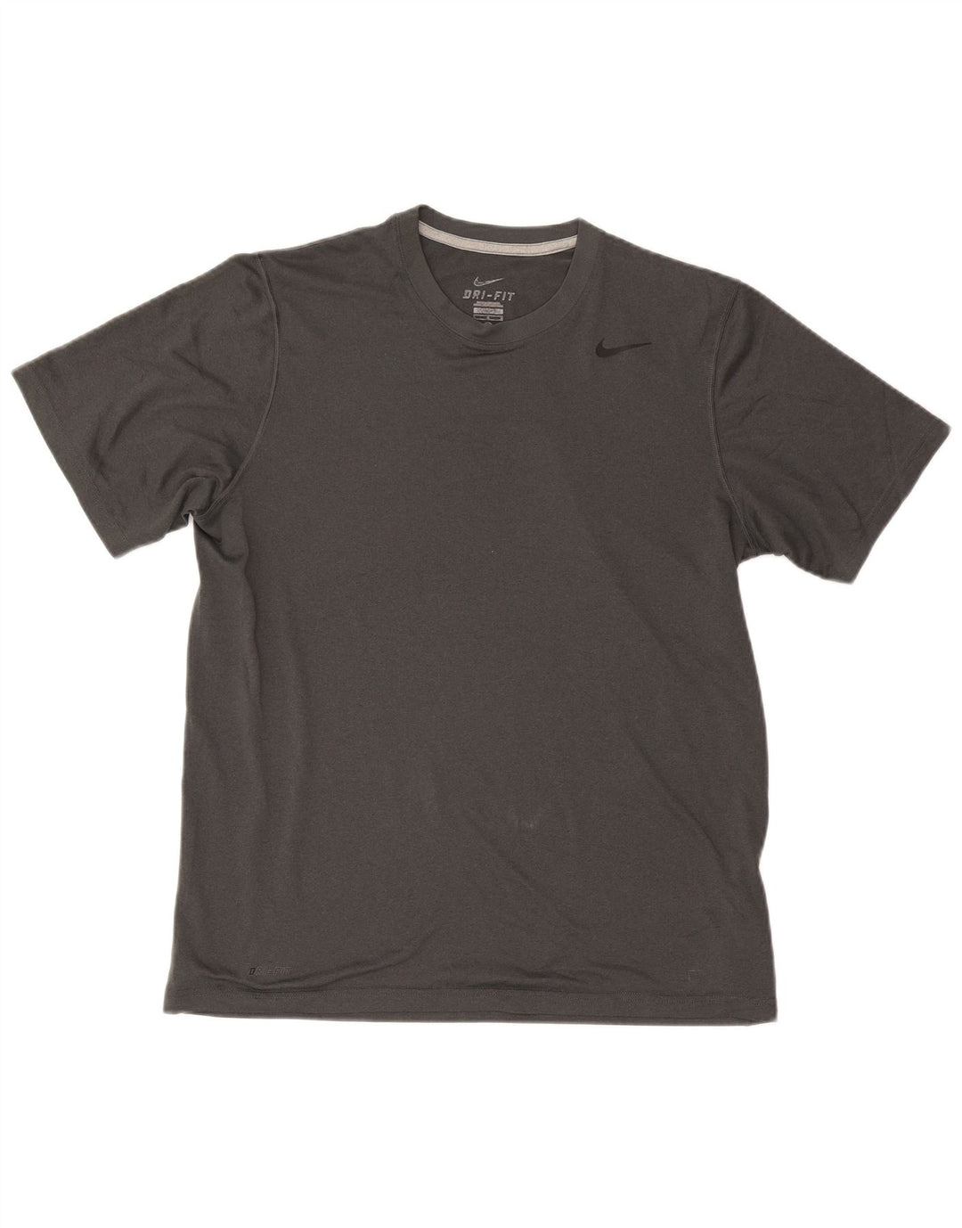 Nike Dri Fit majica kratkih rukava, veliki sivi poliester