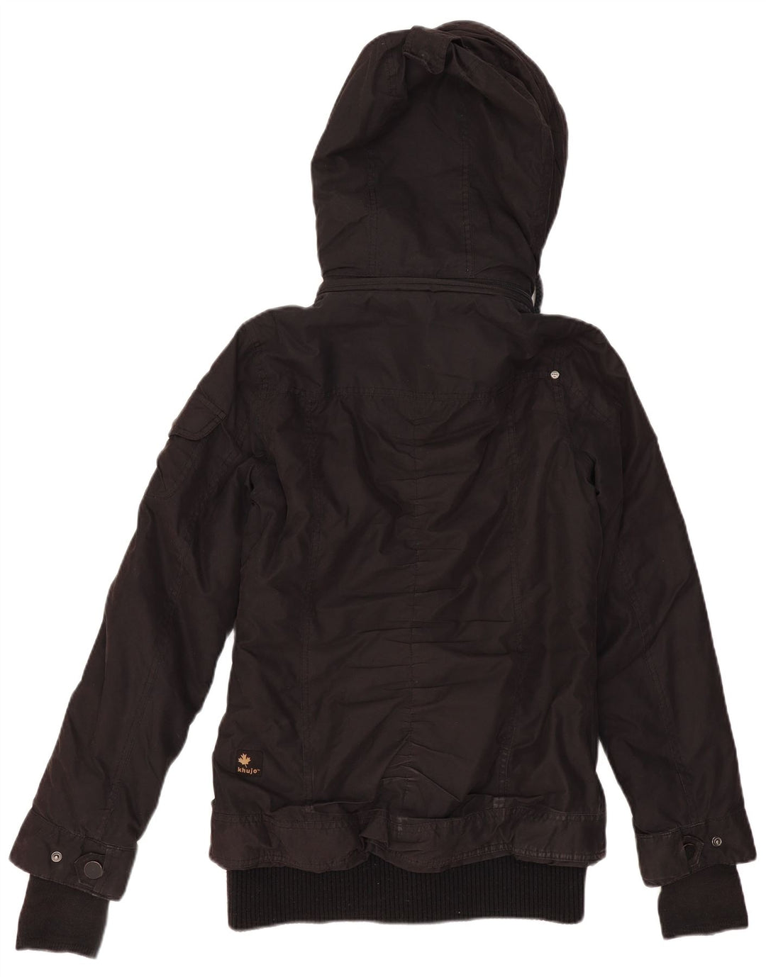 KHUJO muška pomoćna jakna s kapuljačom UK 38 srednji crni poliester