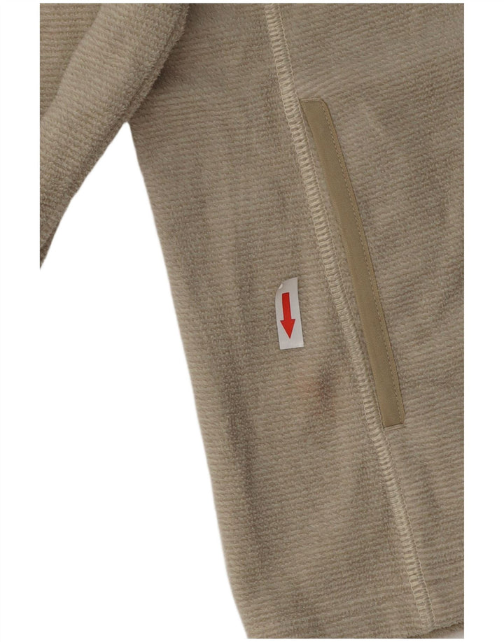 Jack Wolfskin ženska jakna od flisa UK 8/10 mali bež poliester