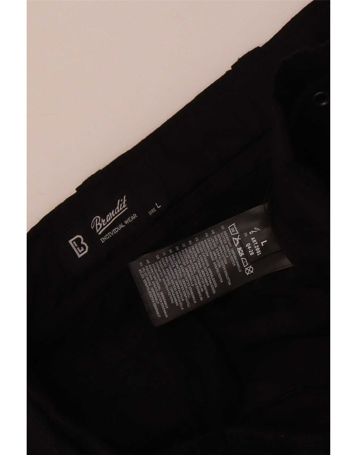 Brandit Mens Graphic Cargo kratke hlače Large W34 crni pamuk