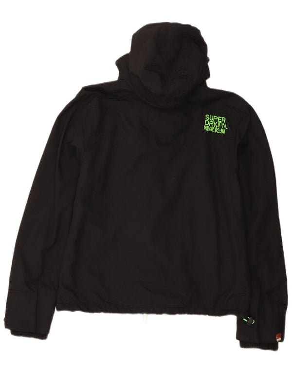 Superdry ženska vjetrovka s kapuljačom UK 16 velika crna