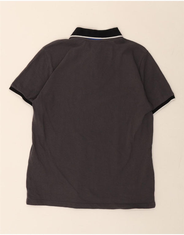 NORTH SAILS Muška polo majica s grafičkim motivima Mala siva pamučna