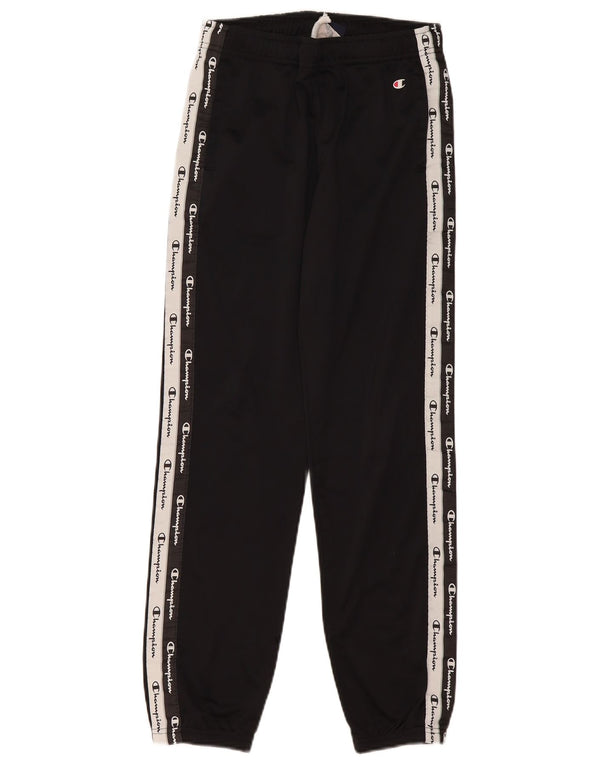 Champion Boys Graphic Trenirka Hlače Joggers 11-12 Years Large Black