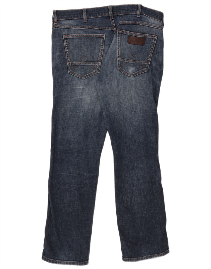 Muške uske traperice Wrangler W35 L29 tamnoplave