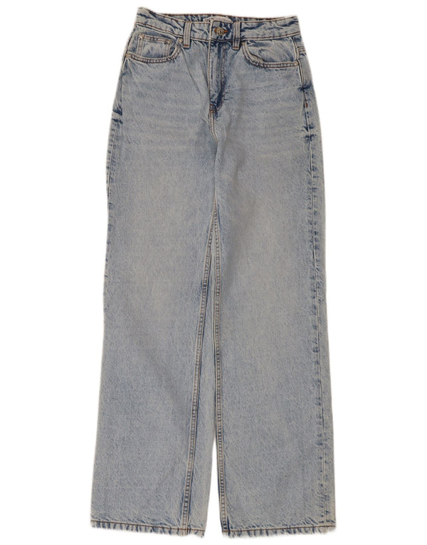 Zara ženske široke traperice EU 36 XS W26 L31 plave