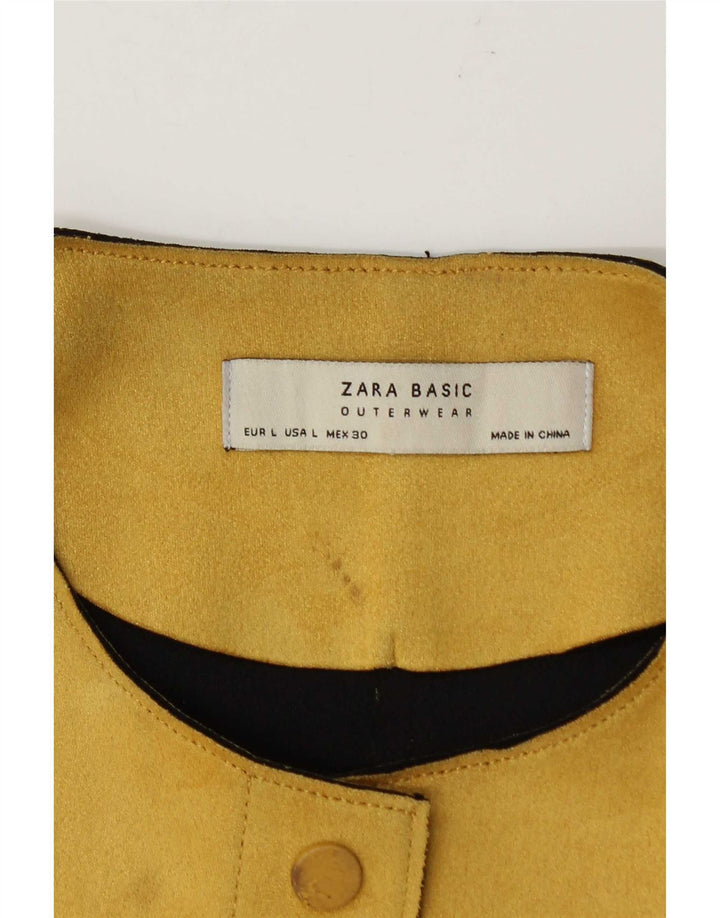 Zara ženska bomber jakna UK 16 Large Yellow