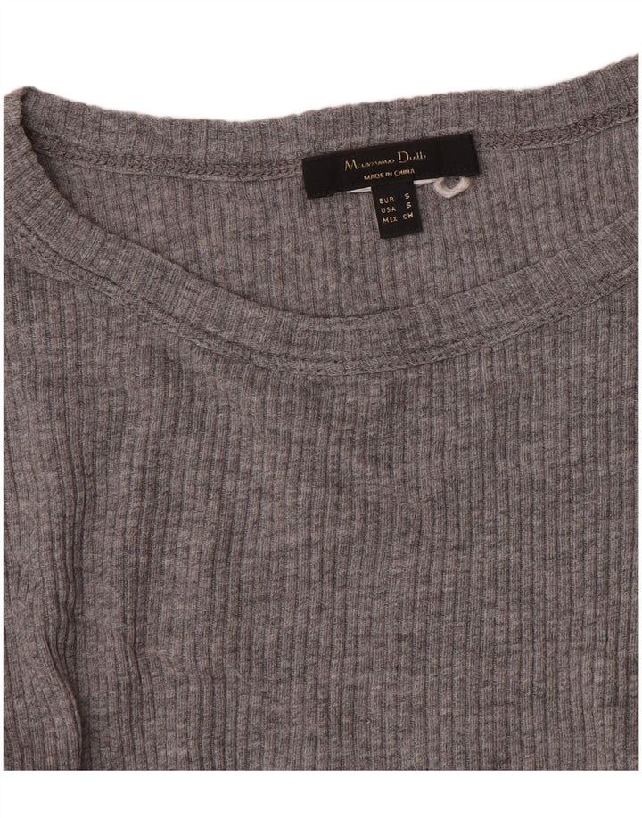 Ženska majica dugih rukava Massimo Dutti UK 8 Mala siva