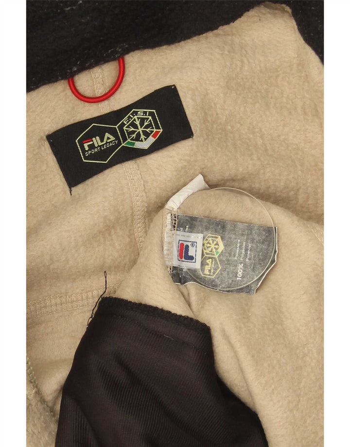 Fila Muška jakna od flisa UK 40 Large Beige Colourblock Poliester