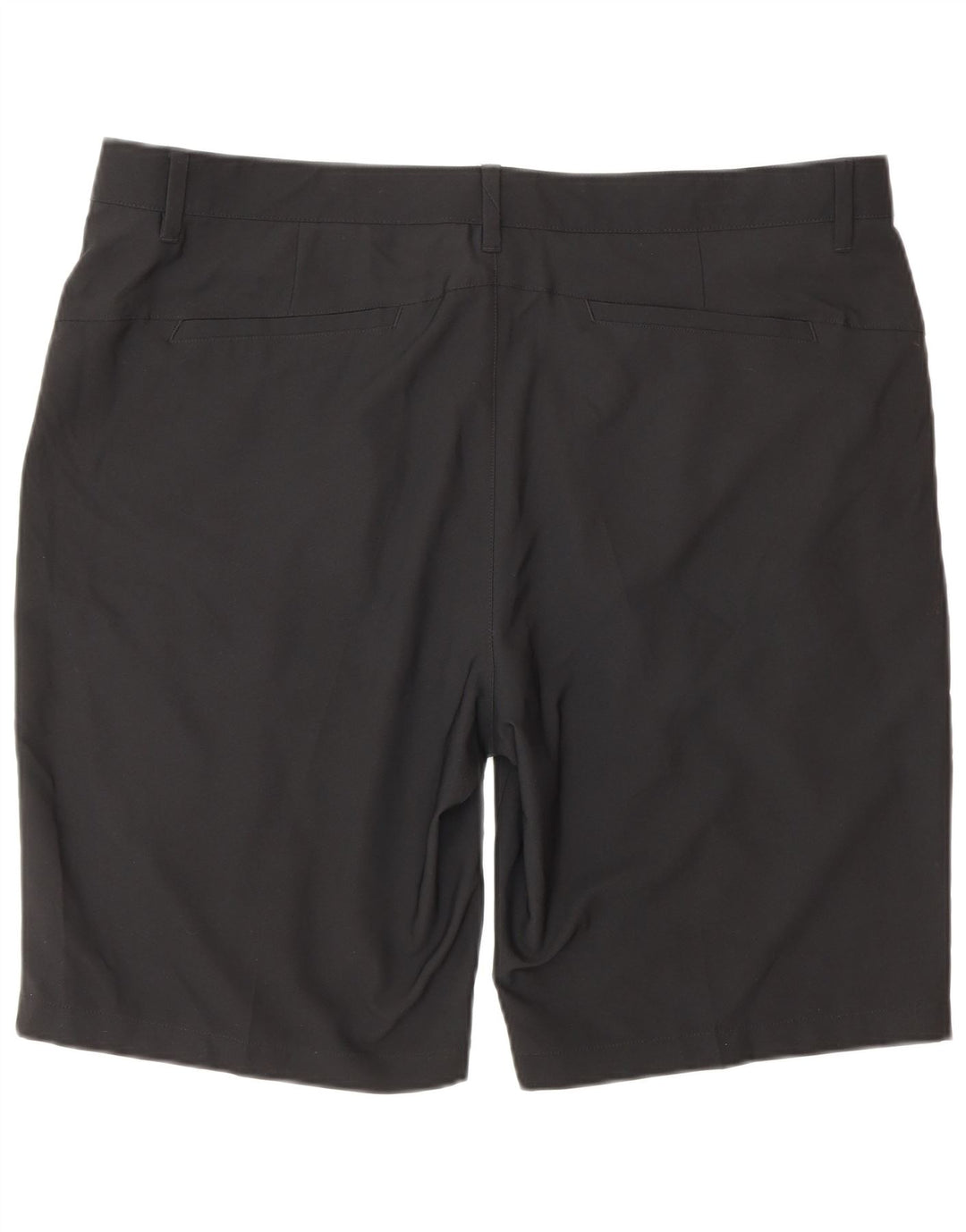 ADIDAS Mens Chino Shorts W38 XL Black Polyester