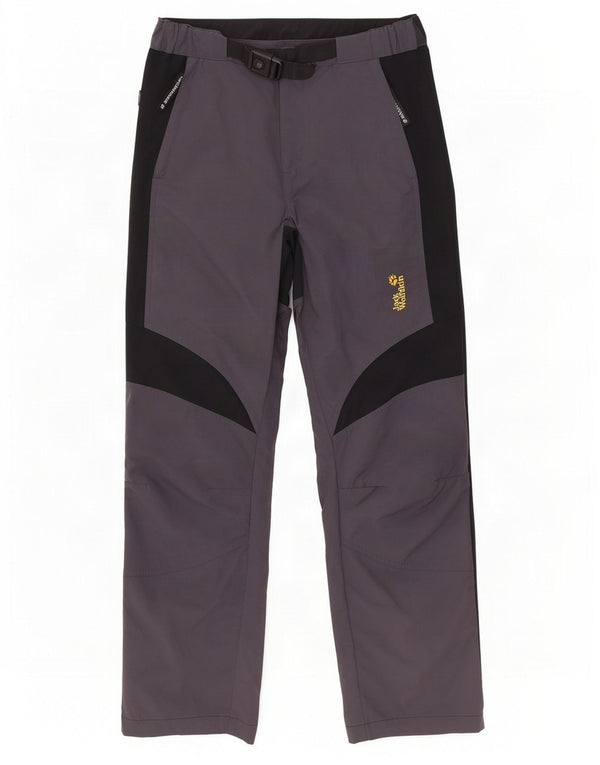 Jack Wolfskin muške kargo hlače za planinarenje, male W30 L29 u bloku sive boje