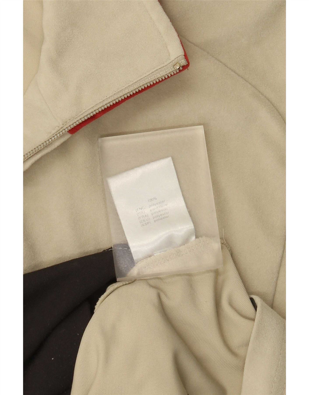 LOTTO ženska gornja jakna prevelike trenirke UK 10 Small Beige Colourblock