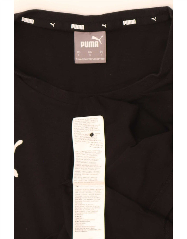 Puma muška majica kratkih rukava Large Black Cotton