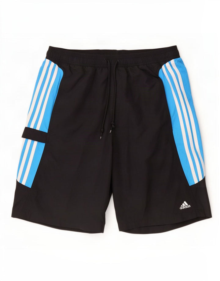 Adidas muške kratke hlače za kupanje veliki crni poliester u boji
